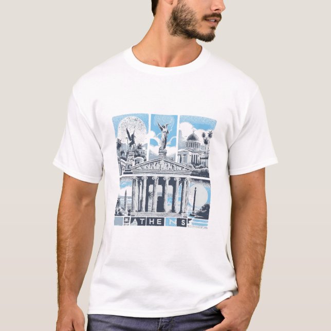 Athen Griechenland Europa T-Shirt (Vorderseite)