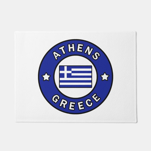 Athen Griechenland Fußmatte (Vorderseite)