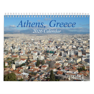 Athen Griechenland - Kalender 2026