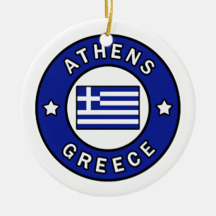 Athen Griechenland Keramik Ornament