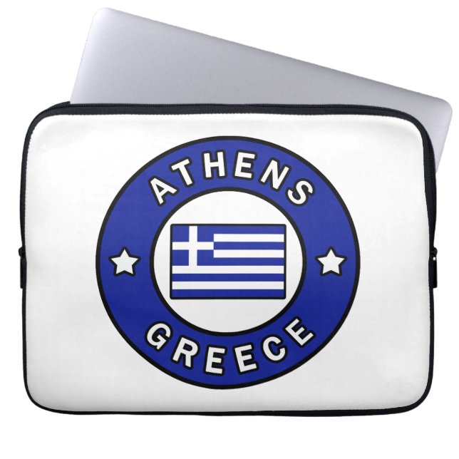 Athen Griechenland Laptopschutzhülle (Vorderseite)