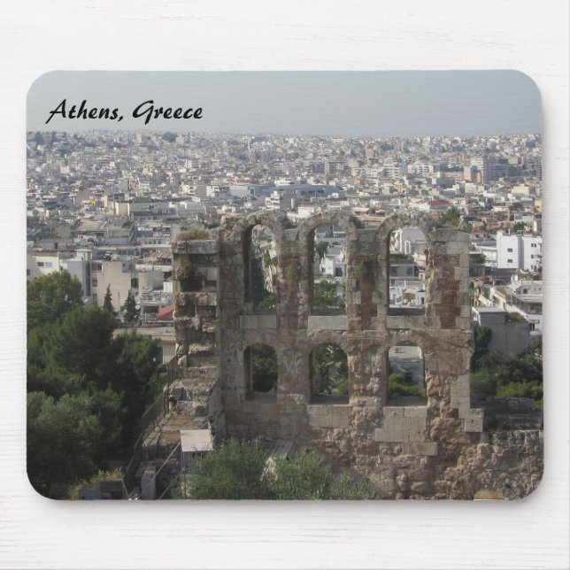 Athen, Griechenland Mousepad (Vorne)