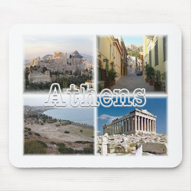 Athen Griechenland Mousepad (Vorne)