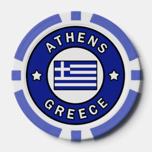 Athen Griechenland Pokerchips