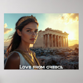ATHEN - GRIECHENLAND POSTER