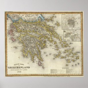 Athen, Griechenland Poster