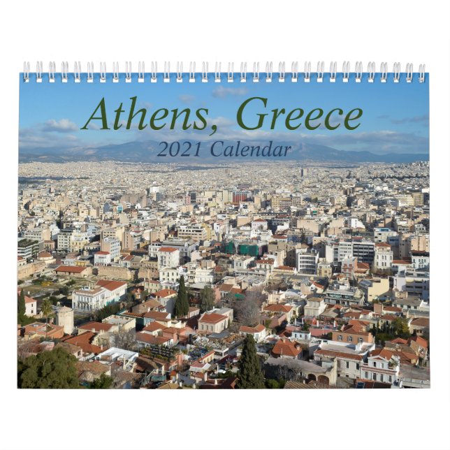 Athen Griechenland Reisekalender 2021 Kalender (Titelbild)