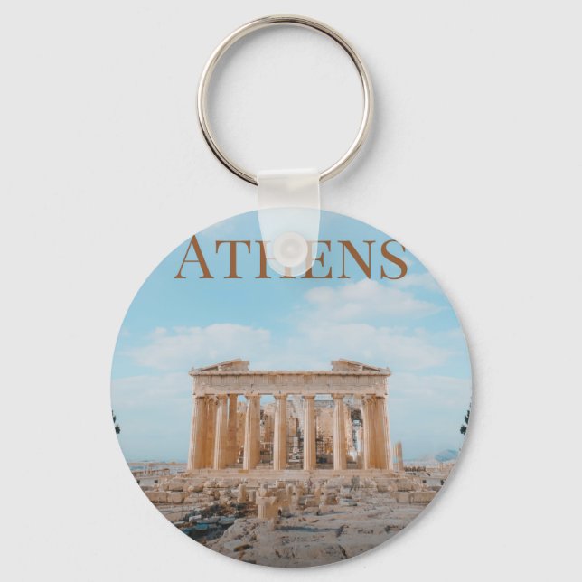 Athen Griechenland Schlüsselanhänger (Vorderseite)