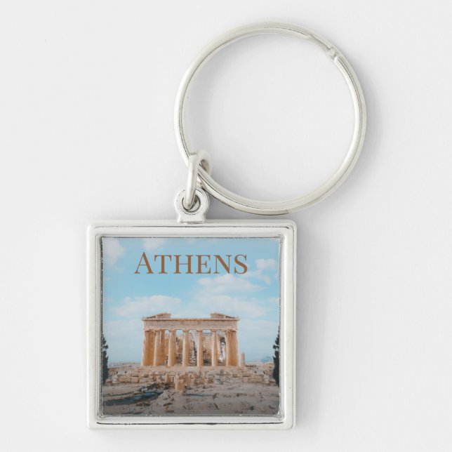 Athen Griechenland Schlüsselanhänger (Vorne)