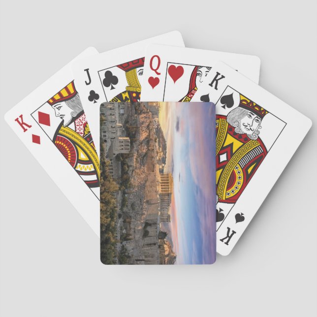 Athen, Griechenland Spielkarten (Rückseite)