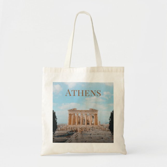 Athen Griechenland Tragetasche (Vorne)