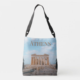Athen Griechenland Tragetaschen Mit Langen Trägern