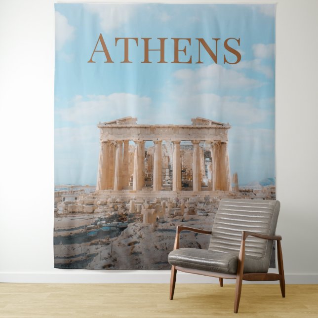 Athen Griechenland Wandteppich (Beispiel)