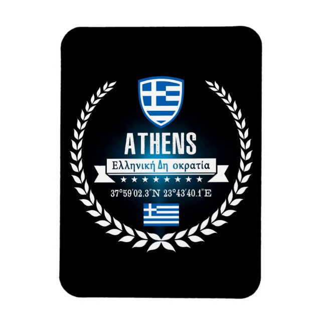 Athen Magnet (Vertikal)