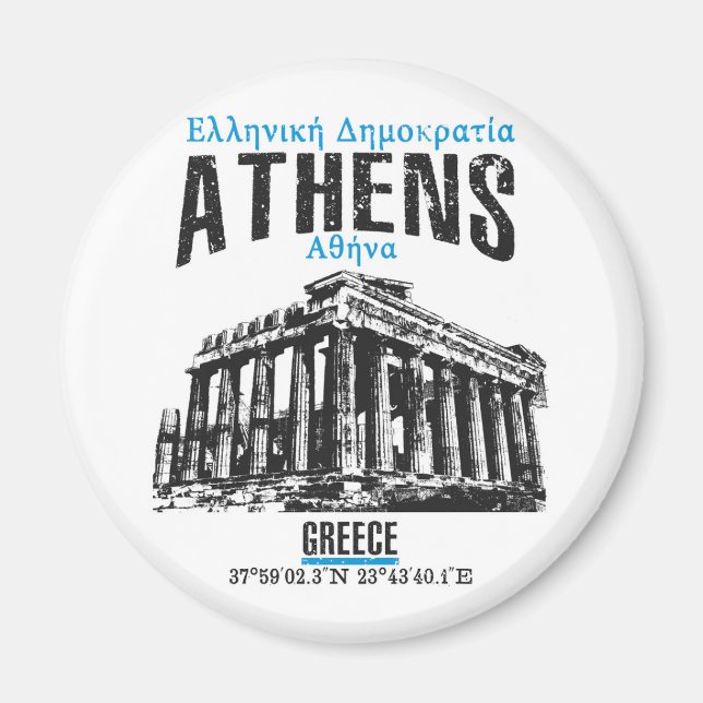 Athen Magnet (Vorne)