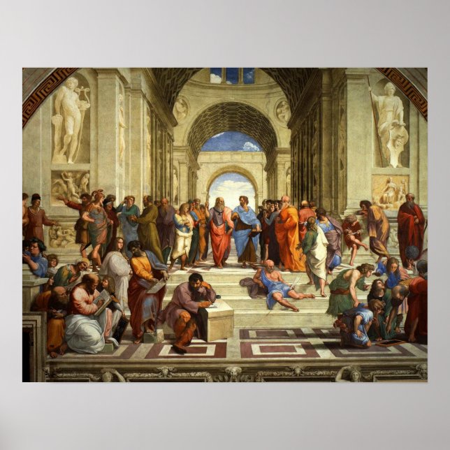 Athen-Malschule Poster (Vorne)