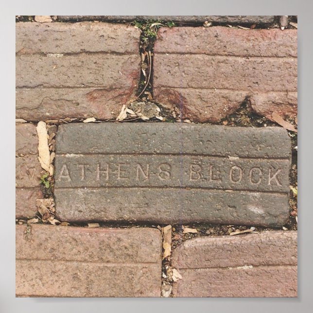 Athen, Ohio Poster (Vorne)