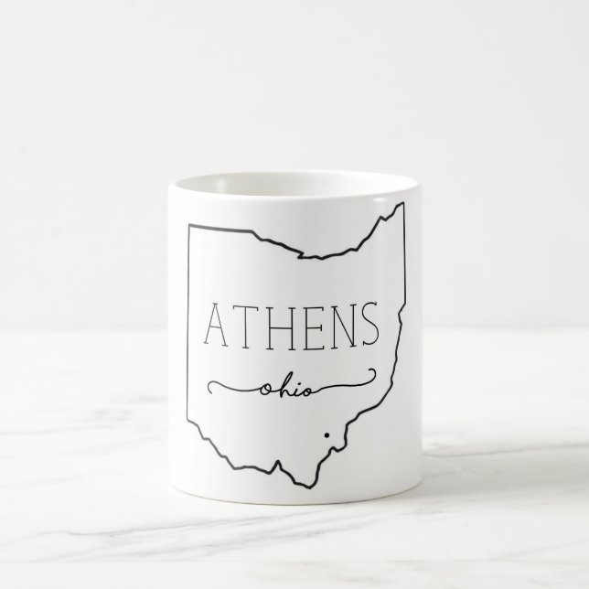 Athen-Tasse Kaffeetasse (Mittel)