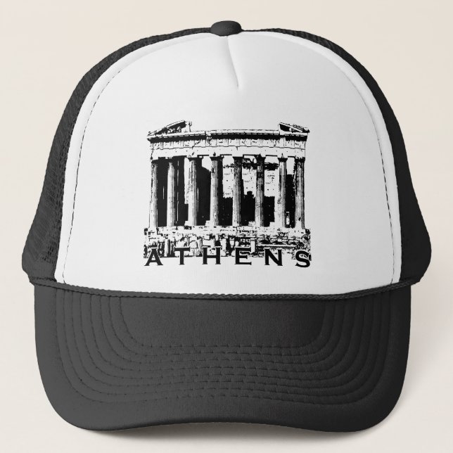 Athen Truckerkappe (Vorderseite)