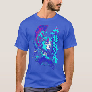 Athena Alte griechische Götter und Monster Mytholo T-Shirt