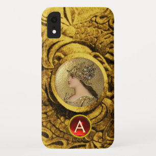 ATHENA MIT FANTASY GRIFFINS RED GEMSTONE MONOGRAM Case-Mate iPhone HÜLLE