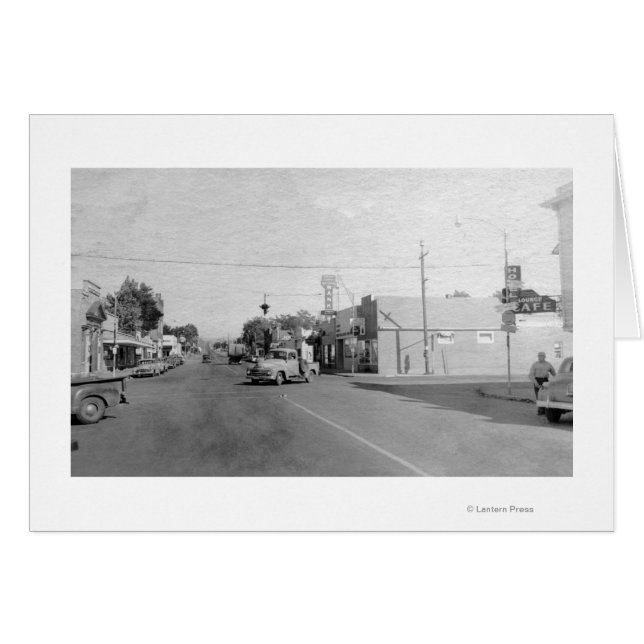 Athena, Oregon Main Street View Photographie (Devant horizontal)