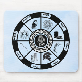 Athena Pendulum Board Mouse Pad Mousepad