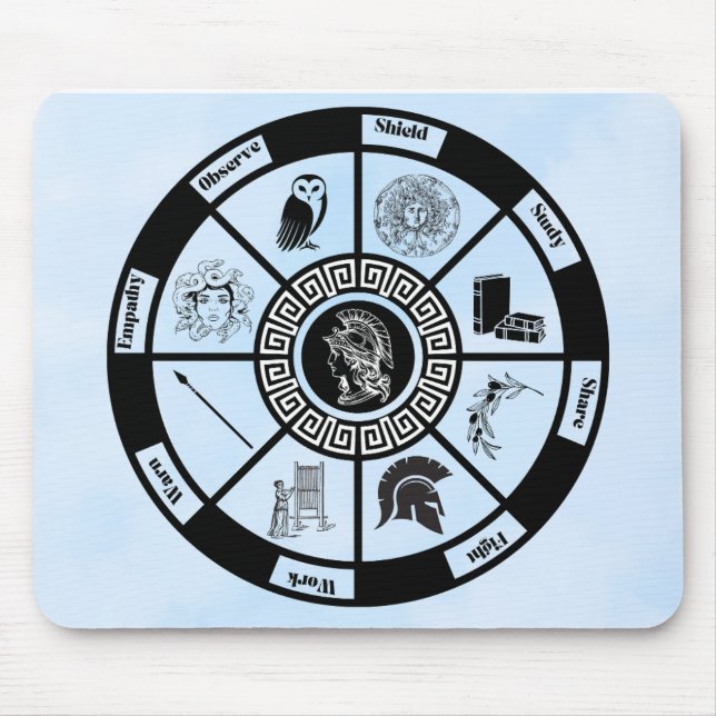 Athena Pendulum Board Mouse Pad Mousepad (Vorne)