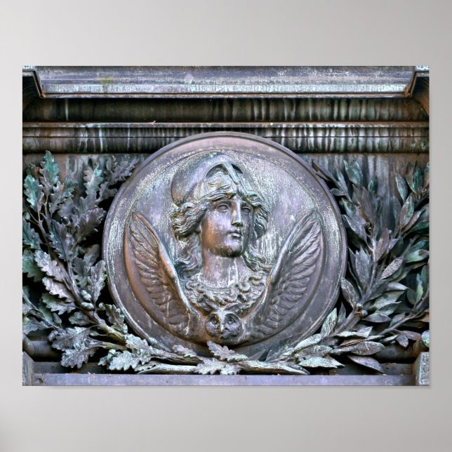 Athena Shield Poster (Vorne)