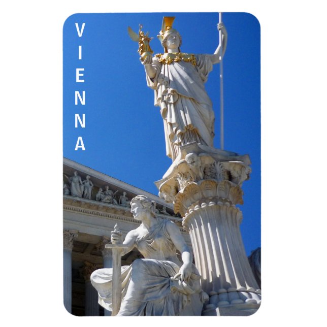 Athena vienna magnet (Vertikal)