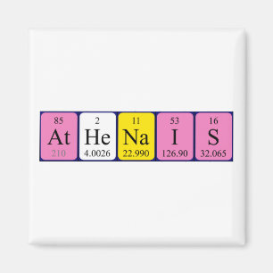 Athénaïs Periodenmagnet Magnet