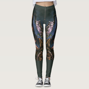 "Athena's Fierce Loyalty" Farbiges Portrait Leggings
