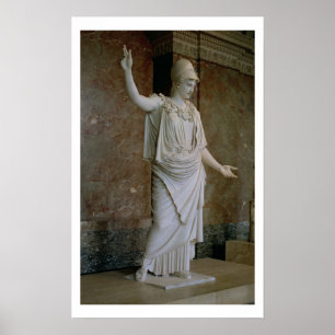 Athene, Grieche, vermutlich des 5. Jahrhunderts BC Poster