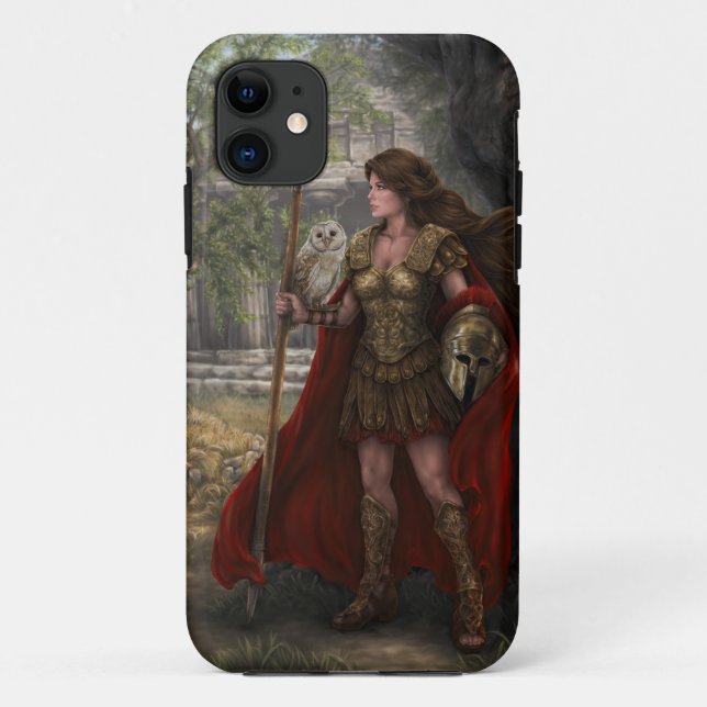 Athene kaum dort iPhone Fall Case-Mate iPhone Hülle (Rückseite)