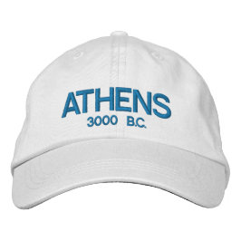 Athènes Grèce Casquette ajustable personnalisé