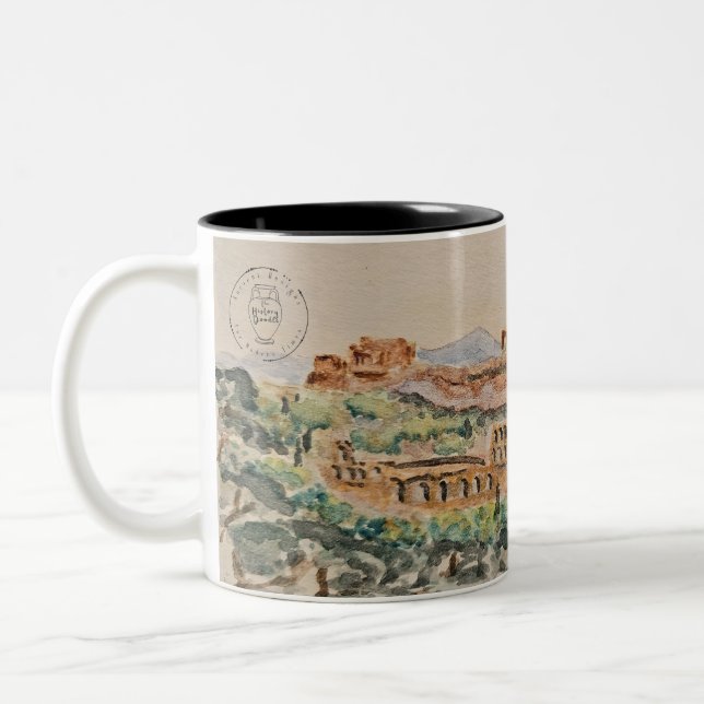 Athenian Acropolis Mug (Gauche)
