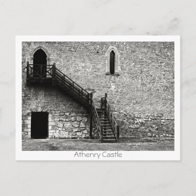 Athenry Castle Postkarte (Vorderseite)