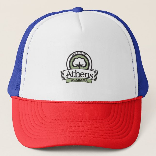 Athens Alabama Hat Truckerkappe (Vorderseite)