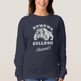 Athens Bulldogs Alumni!! Frauenkleid Sweatshirt