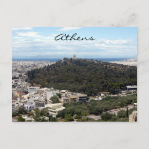 Athens filopappos postkarte