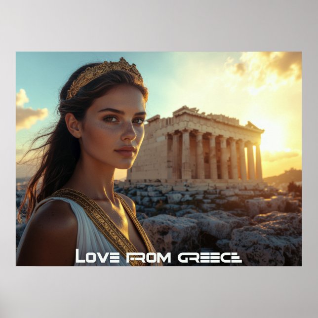 ATHENS - GREECE POSTER (Vorne)