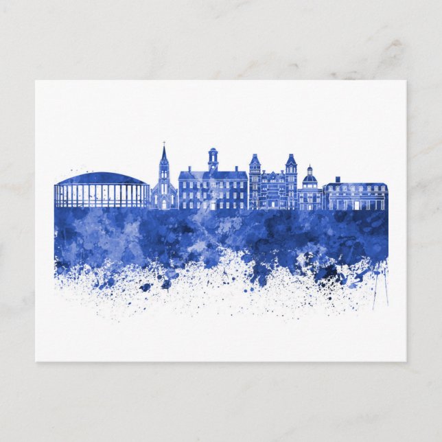 Athens OH skyline Postkarte (Vorderseite)