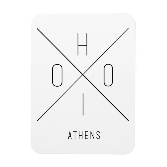 Athens Ohio Magnet (Vertikal)