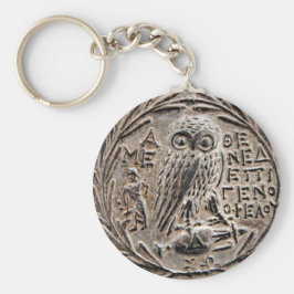 Athens Silver Tetradrachm Schlüsselanhänger