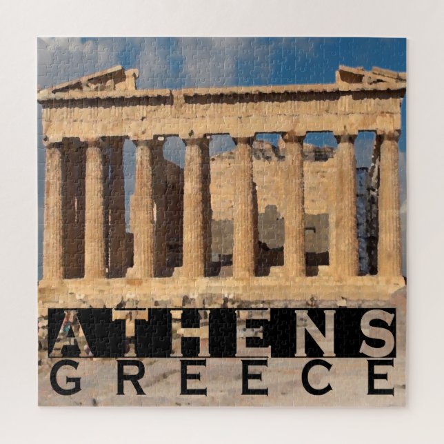 Athens Square Puzzle (Vertikal)