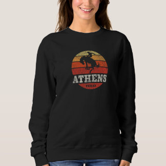 Athens TX Vintag Country Western Retro Sweatshirt