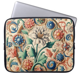 Ätherische Blüten in Harmonie Laptopschutzhülle