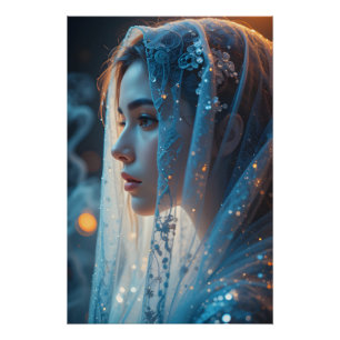 ätherische Doppelbeleuchtung Poster