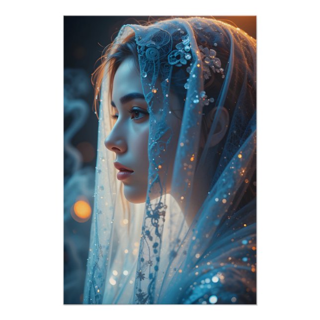 ätherische Doppelbeleuchtung Poster (Vorderseite)