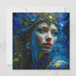 Ätherische Fantasy-Kunst Prinzessin Kriegerin Myst